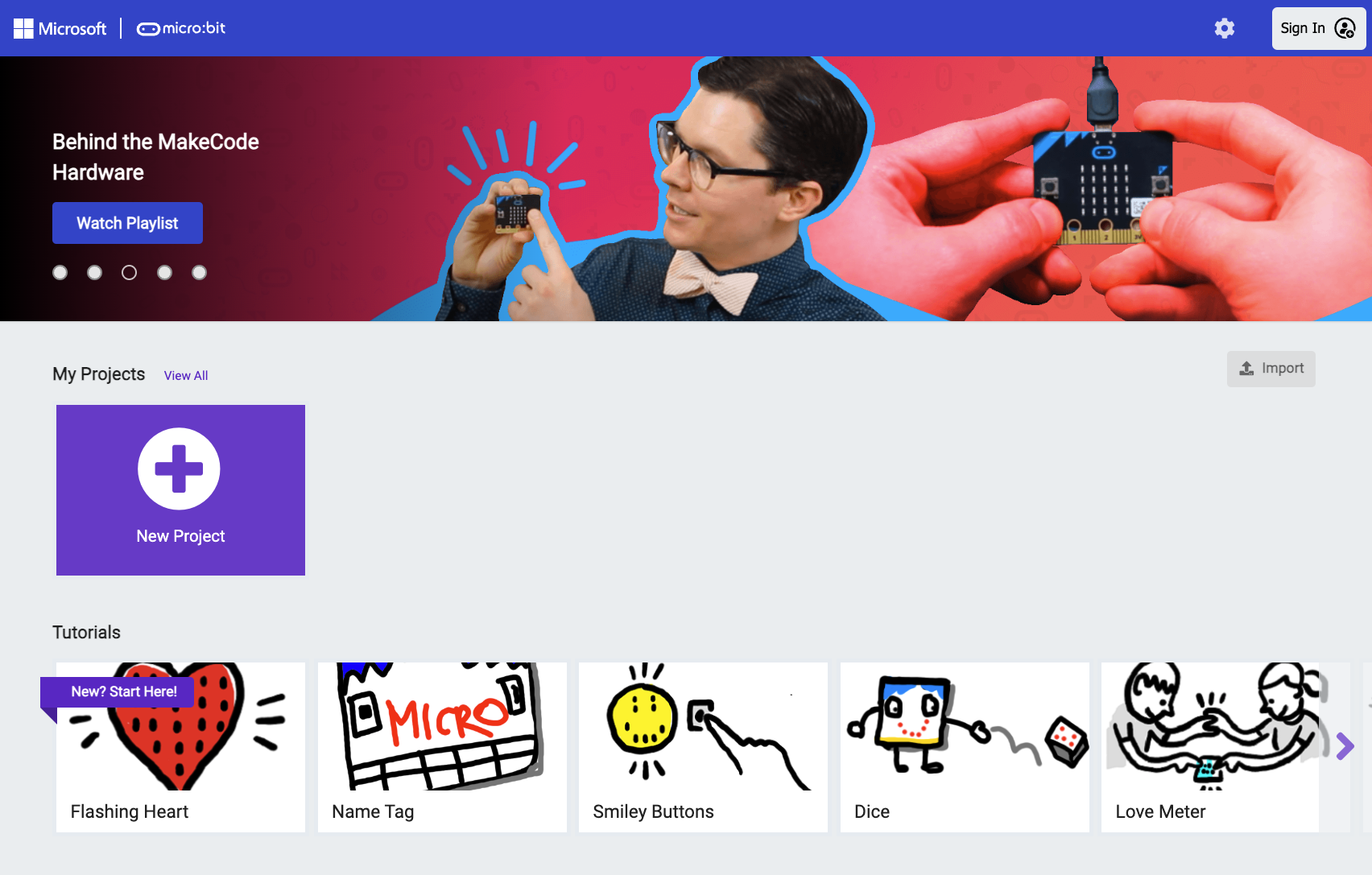 MakeCode voor micro:bit